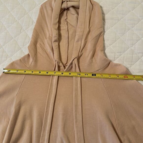 NWOT RARE “Are You Am I” Light Pink/Peach Cropped Hoodie Size XS - Picture 11 of 17